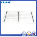 Decking de aço galvanizado resistente da rede de arame / painel do fio para o sistema de aço do racking